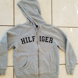 Womens Tommy Hilfiger wool zipper sweater